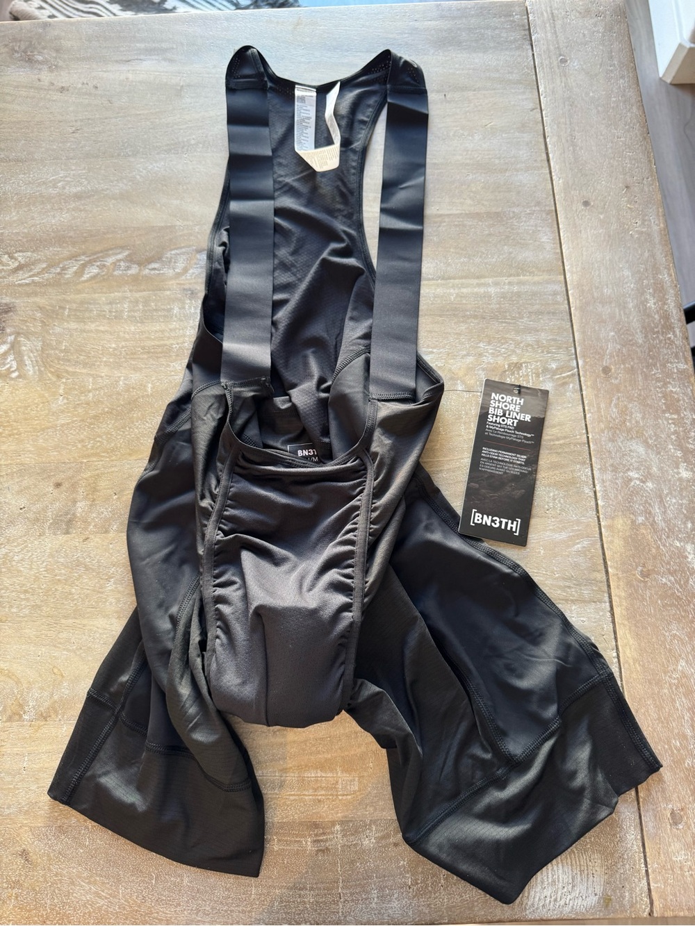 Bn3th North Shore Bike Liner Bibshort Men’s Medium Black - New